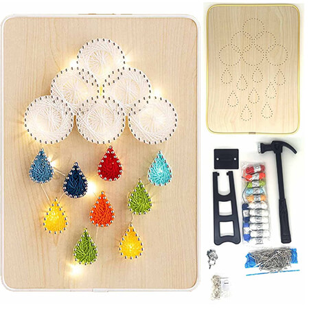 Cutefiy String Art Kit for Kids – with LED Light Review