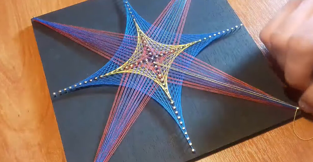 Experiment with Different Patterns String Art