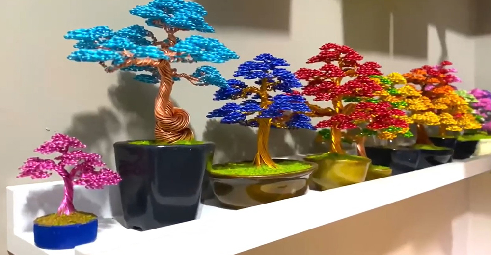 How to Preserve Bonsai Wire Art Sculptures